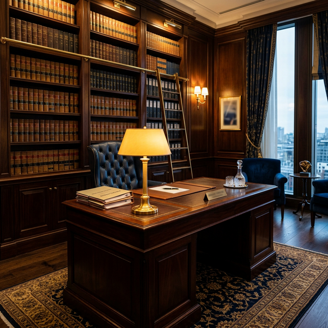 Lewis & Associates law office interior